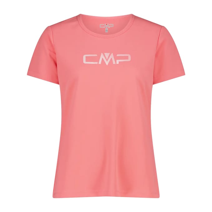 T-shirt met ronde hals met logo dames CMP
