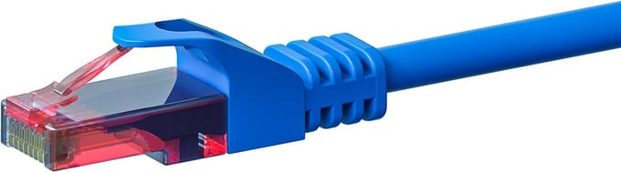 Danicom UTP CAT6 patchkabel - 5 meter blauw - 100% koper - netwerkkabel - internetkabel - UTP kabel - RJ45 - 1000 mbit/s