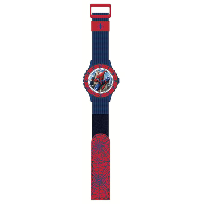 Spider-Man leertijdhorloge textielband klittenband