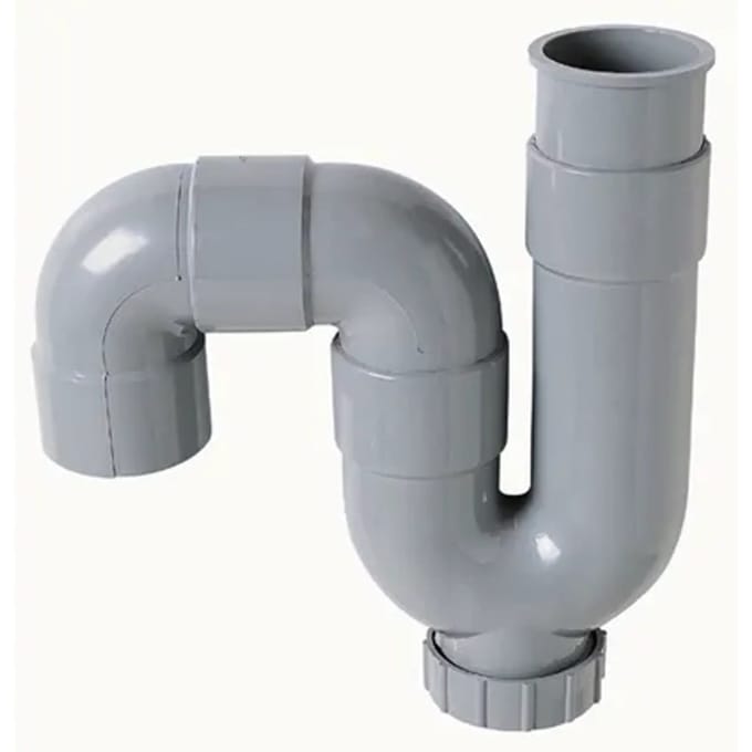 Wirquin Spoelbaksifon Pvc Ø40mm Horitzontale/verticale Uitgang
