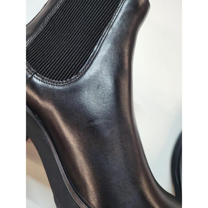 Ecco - maat 40- Metropole Zurich dames chelseaboot - Zwart