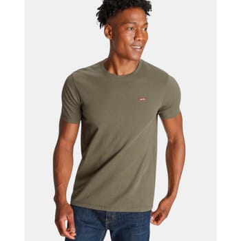 Levi's T-shirt Original Donkergroen - Maat S - Heren - Casual T-shirts