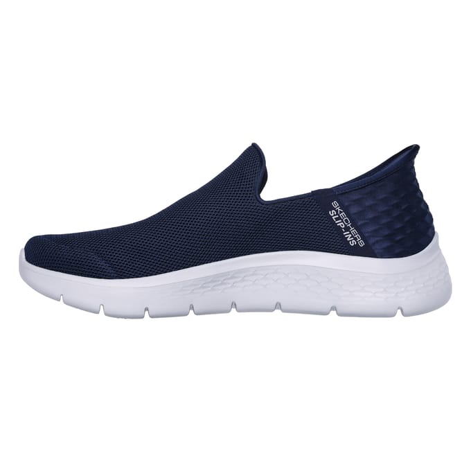 Skechers Heren Go Walk Flex No Hands Trainers (Marine)