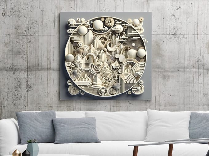 Kunstprint | Wanddecoratie | Forex | 100 × 100 cm