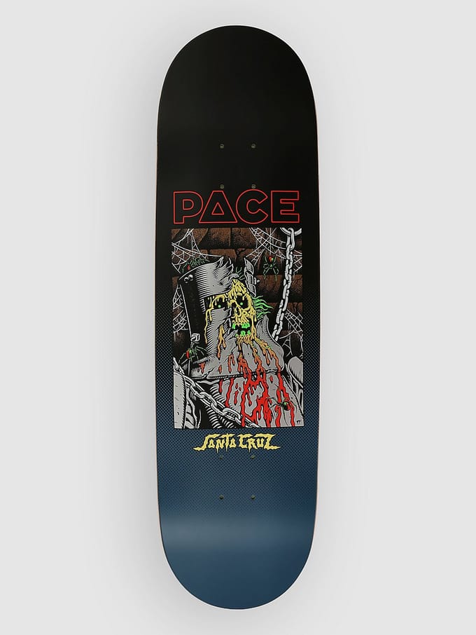 Santa Cruz Pace Dungeon Pro 8.7" Skateboard Deck zwart