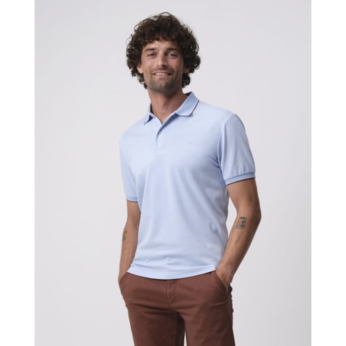 Campbell Jordan polo met korte mouwen
