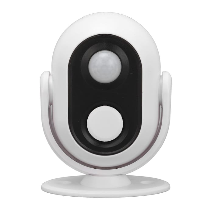 Welkom Sensor Deurbel 2 tot 7m Bereik Compact Eenvoudige Installatie Zakelijke Winkel Ingang Bewegingssensor black