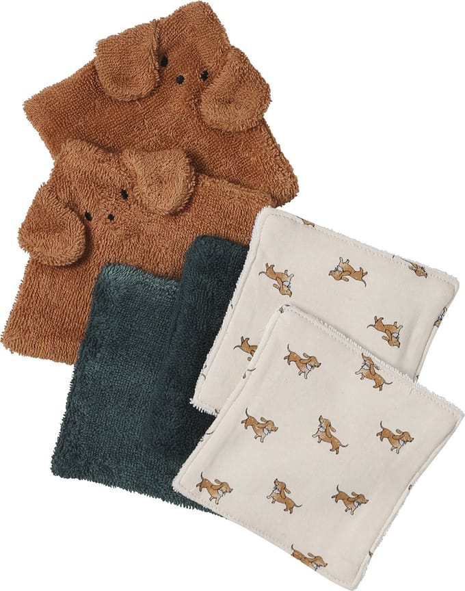 Vertbaudet Set van 6 washandjes