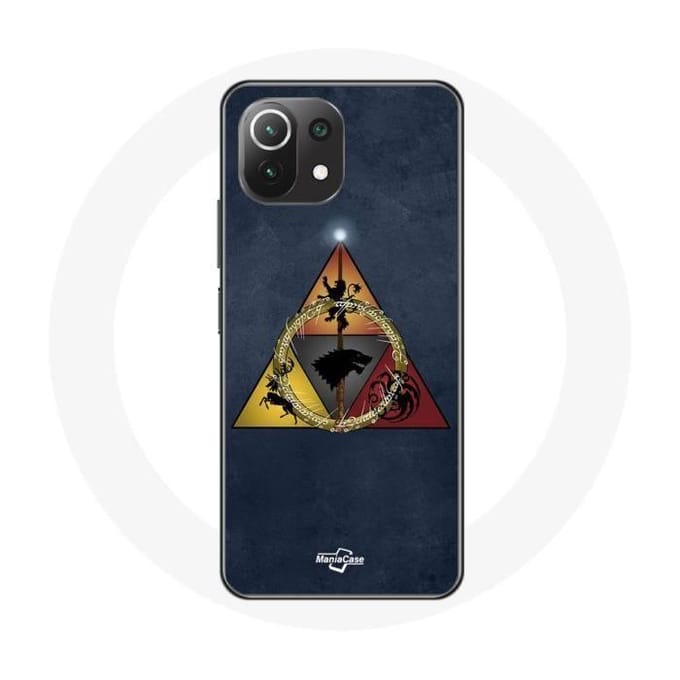 Coque - Game of Thrones - Xiaomi Mi 11 Lite - Souple - Triangle Logo Baratheon - Mixte
