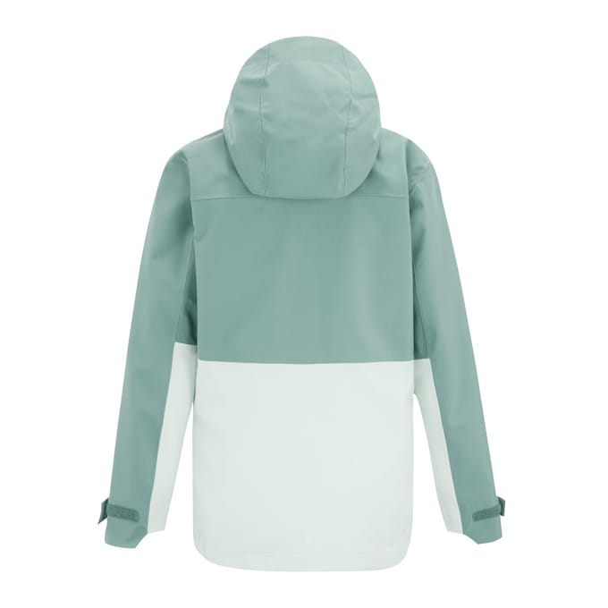 Regatta Highton Monochrome Waterdichte Jas voor Kinderen/Kinderen (Ivy mos/Ocean mist)