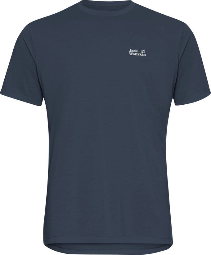 Jack Wolfskin VONNAN GRAPHIC T M Heren Outdoorshirt-midnight sky