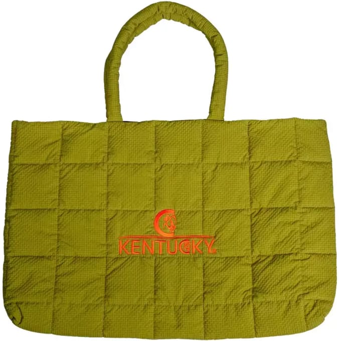 Kentucky Gewatteerde Tas Logo-Khaki