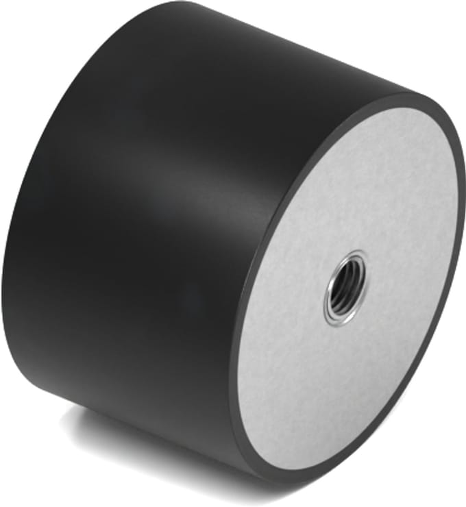Rubbermagazijn - Trillingsdemper - Type C - 75x50mm - M12 - Set 5 stuks