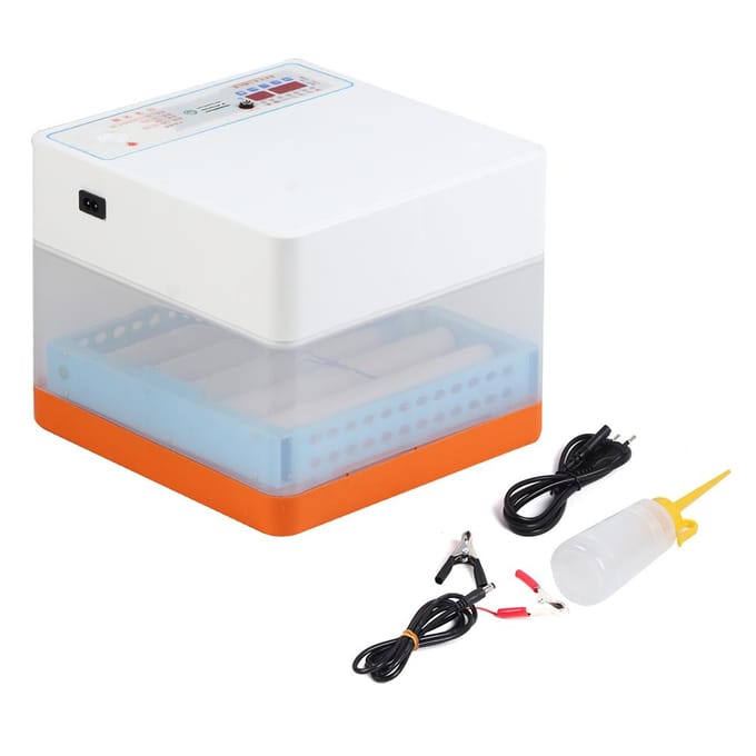 24 Eieren Huishoudelijke Kleine Automatische Pluimvee Eierincubator Broedmachine gray