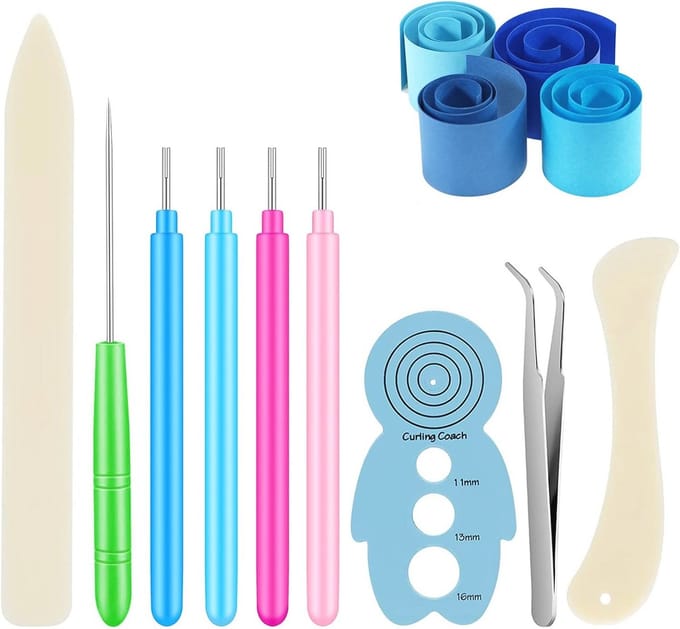 9 Delige Quilling Gereedschap Set voor DIY en Creatieve Projecten