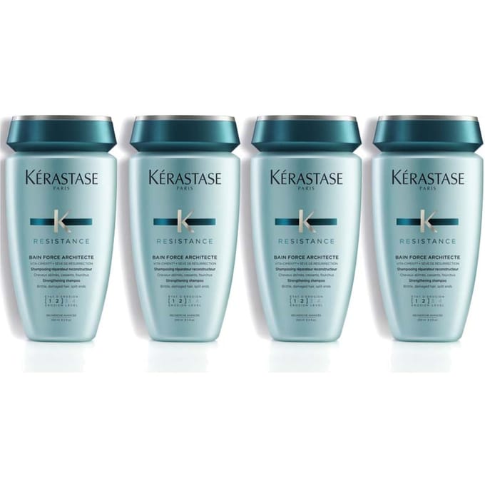 Kérastase Résistance Bain Force Architecte 4x 250ml - 1000ml