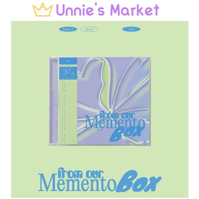 fromis_9 [uit onze Memento Box] Jewel Case Ver. 5e mini-album 1EA gray