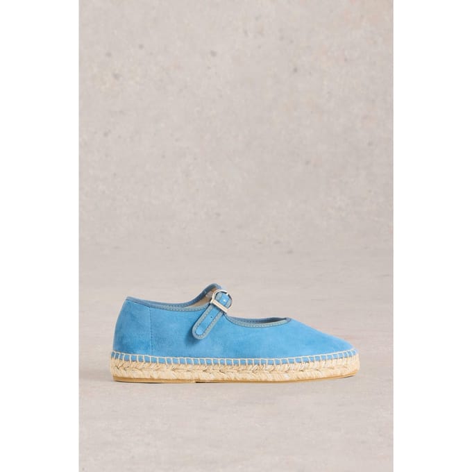 White Stuff Mary Jane Espadrilles Mid Blue Taglia: 5 | Espadrillas Outlet | Donna | Blu