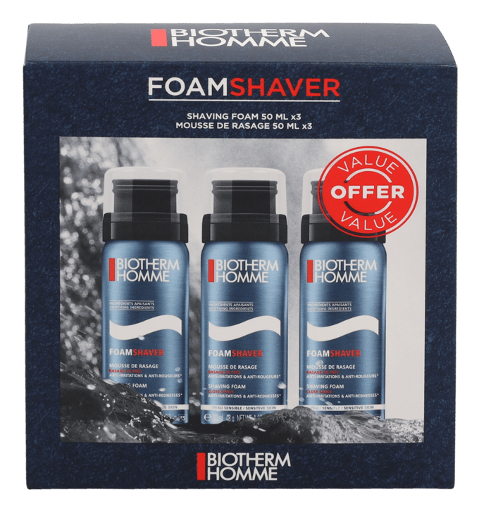 Biotherm Homme Foamshaver Mini Trio 3 x 50 ml