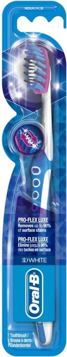 ORAL-B Handtandenborstel 3D White Luxe Pro-Flex - Medium