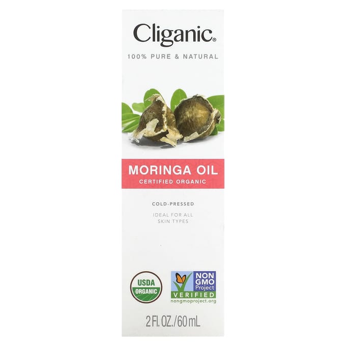 100% Puur & Natuurlijk, Moringa Olie, 60ml(2 fl oz)