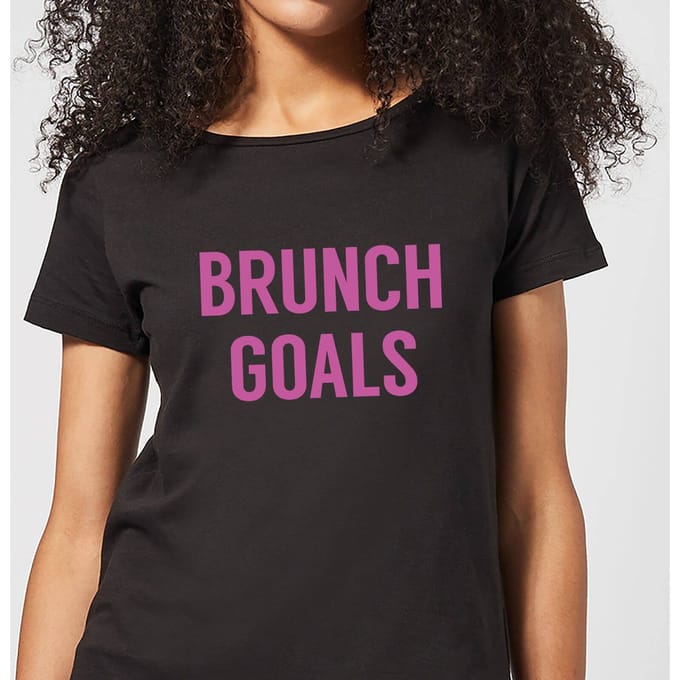 Brunch Goals Women's T-Shirt - Black - 3XL
