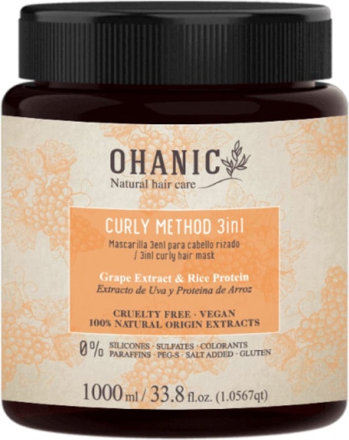 OHANIC Curly Method 3 In 1 Mask 250ml