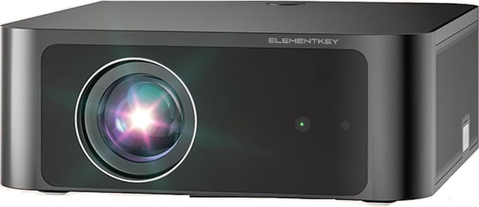 Elementkey CinéTech LT3 - 600 ANSI Lumen Professioneel Beamer - Auto Focus - Native 1080P Projector - Android 9.0 Besturing - Auto Correctie / Keystone