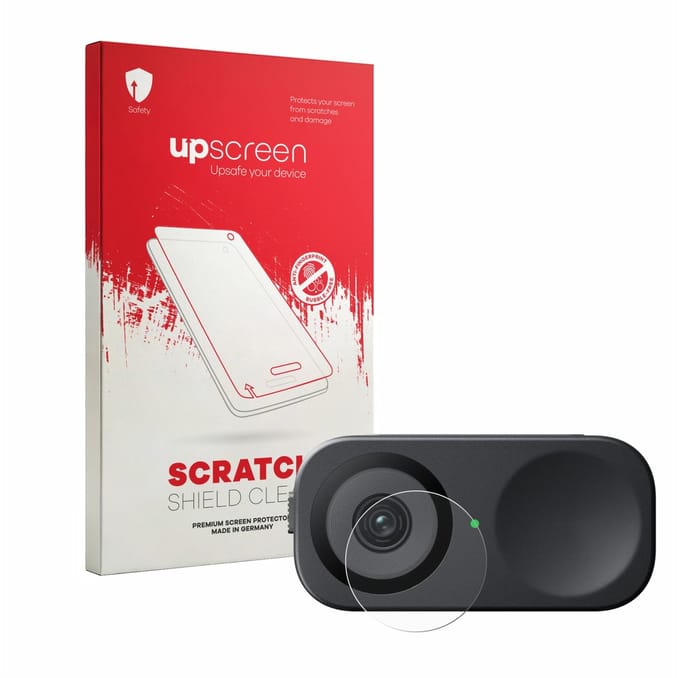 upscreen - Screenprotector voor Insta360 Link 2C (Lens) - Folie Beschermfolie transparant