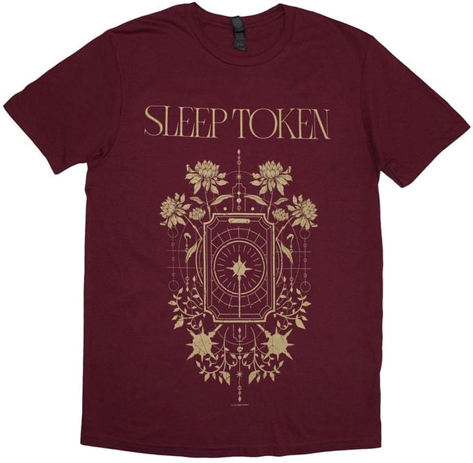 Sleep Token - Caramel Heren T-shirt - L - Rood