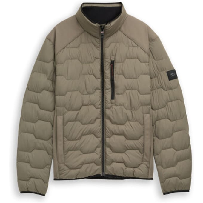 Tom Tailor - Tussendoor jas - Heren - 2XL-56 - Olijf - Polyester - 1050625
