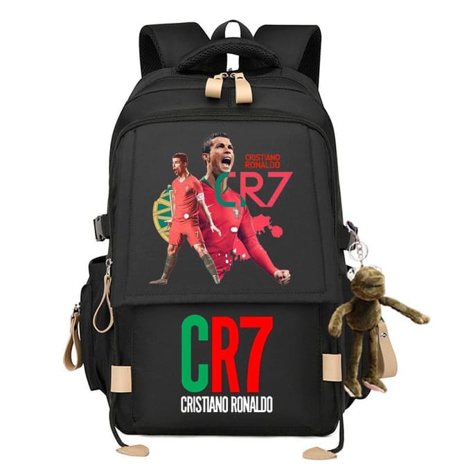 Cartable grande capacité avec bandoulière; set de trousse à crayons trois pièces pour étudiant