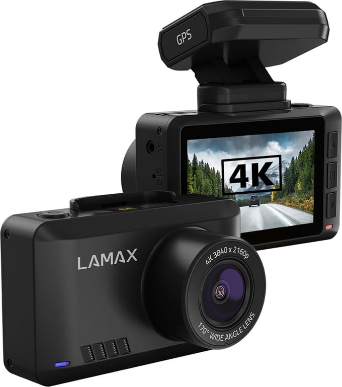Dashcam Full HD met GPS, G-Sensor en Nachtzicht - Breedbeeld 170°