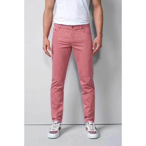 Meyer Broek M5 Five Organic Cotton Soft Subtle Micro Print Zalm / male