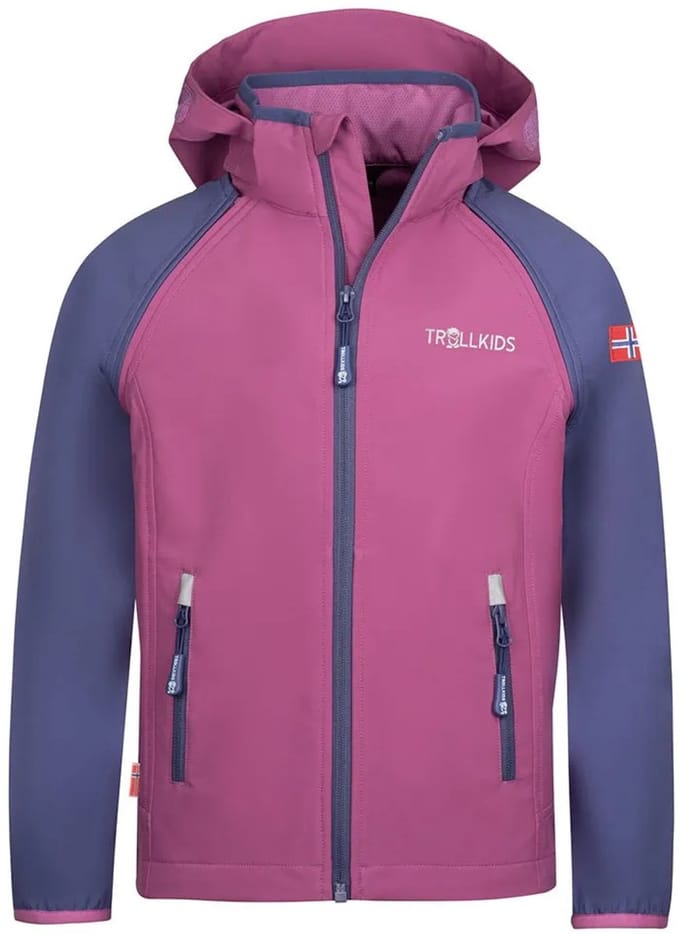 Trollkids Rondane Zip Off Xt Jas Roze 110 cm Kinderen