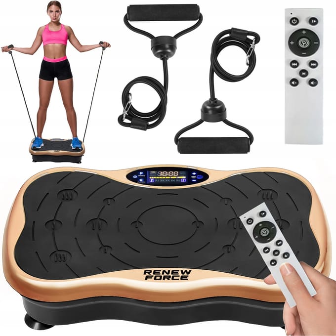 Vibratieplatform VIBRATIEPLATFORM MASSAGER TRAINING VIBRATIE 200 W