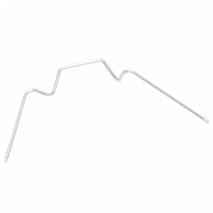 vidaXL - Broeikasklemmen - 100 - st - W - type - gegalvaniseerd - staal