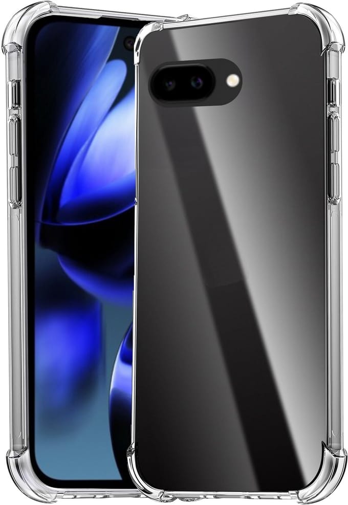 Hoesje geschikt voor Google Pixel 9a - Shockproof Transparant Back Cover Case