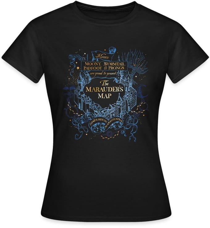 Harry Potter Sluipwegwijzer T-Shirt Dames