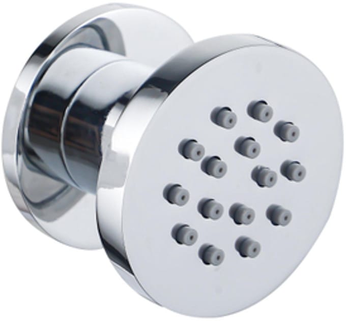 FugaFlow Eccelente Acces zijdouche - 5cm - rond - chroom
