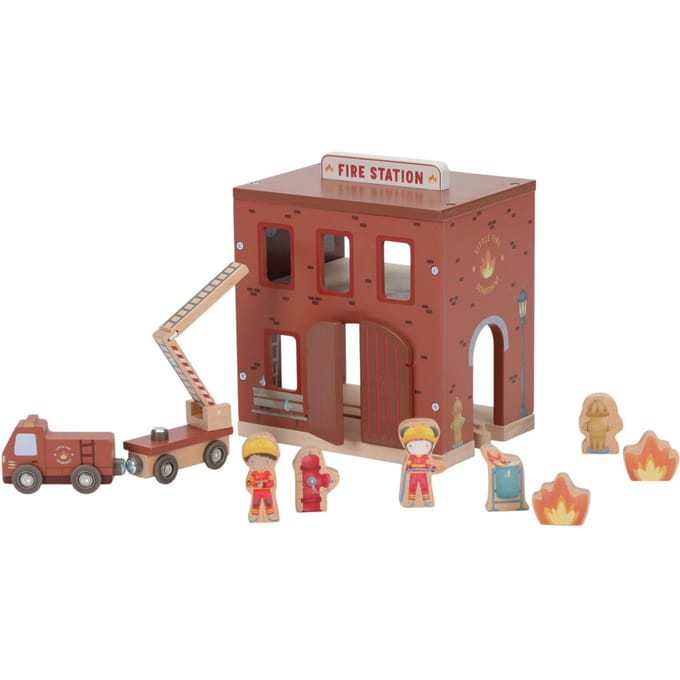 Little Dutch Brandweerstation – Hout