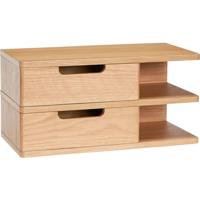Bijzettafel en wandplank Hubsch Interior Open