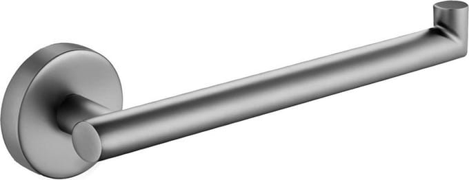 Wc-rolhouder gun metal Rond
