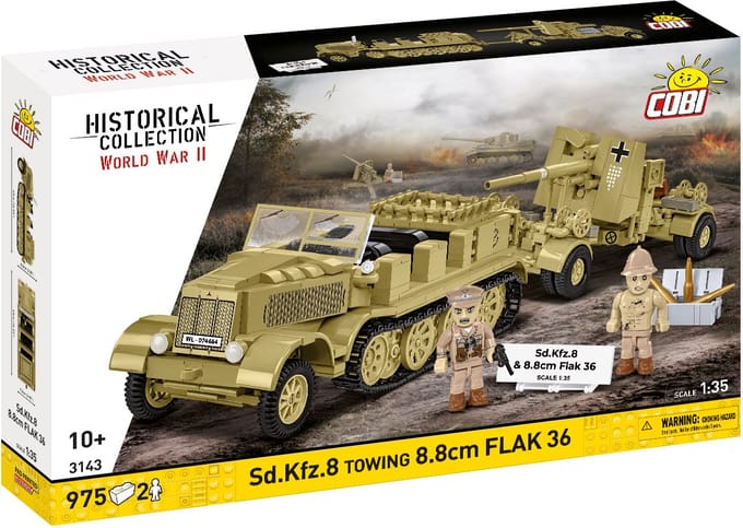 COBI 3143 Sd.Kfz 8.8cm FLAK 36
