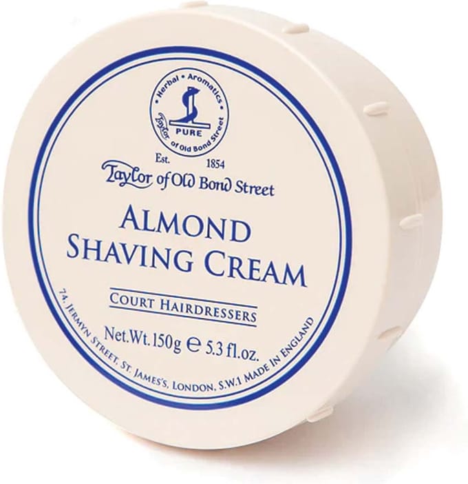 Taylor of Old Bond Street - Almond Scheercreme 150 gram