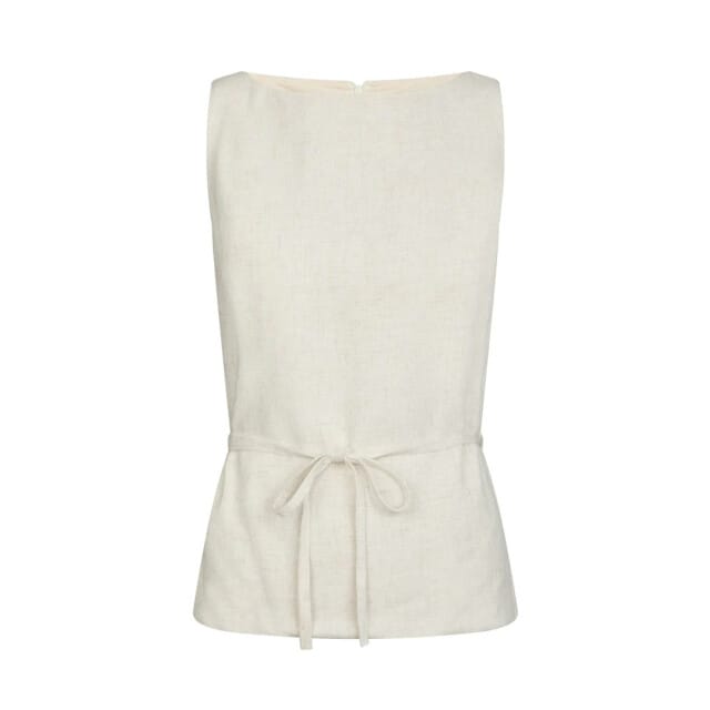 Neo Noir - Nassa Linen Top - 165623 - 815 Natural