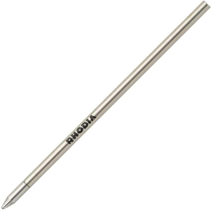 Rhodia scRipt - Balpenvulling - Zwart - penvulling - 0.7 mm schrijfbreedte