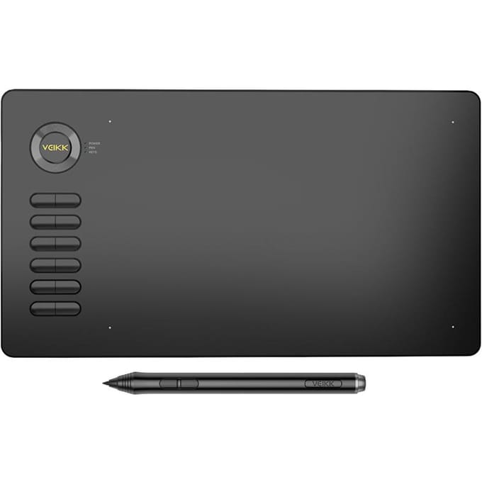 VEIKK Tekentablet A15 Grafisch Tablet 10x6 inch Digitale Tekentablet met 8192 Inductie