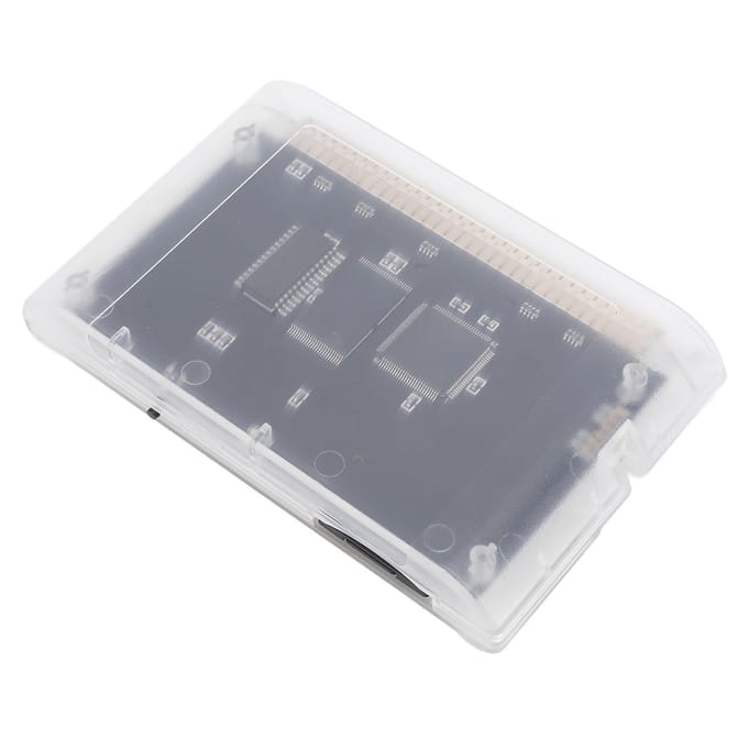 Game Videocassette Professioneel 3000 in 1 Gamekaart met 8GB Geheugenkaart Gamecassette voor Genesis transparant witte kleur