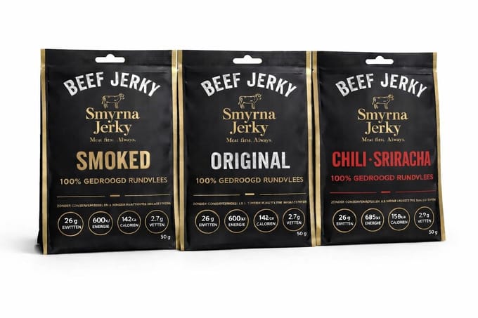 Beef Jerky Mix – 3 Smaken – 9 x 50 g